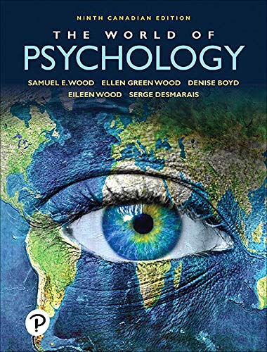 The World of Psychology (Ninth Canadian Edition)(2020) - Image pdf with ocr